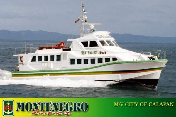Montenegro SLI Fastcraft - Batangas to Puerto Galera